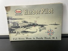VTG Esso Marine Harbor Pilot Fall River MA To Sandy Hook NJ Cruising Guide Book