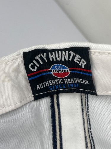 RARE Vintage Michigan Hat CITY HUNTER Double Striped Script M Logo Adjustable - Picture 7 of 8