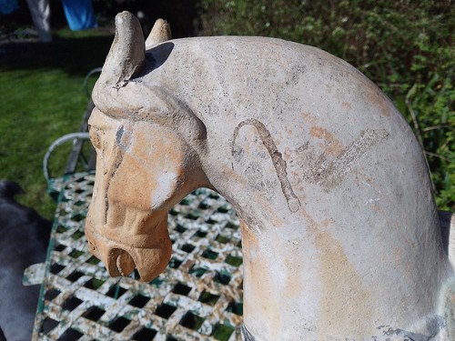 A Rare Chinese Ancient Antique Tang Dynasty Sancai Terracotta Horse 14 Inch High - Picture 24 of 24