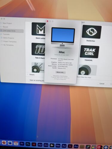 Apple iMac 27" Retina 5K 2017 i7 4.2GHz 32GB 512GBSSD RADEON-PRO-580 8GB Video - Picture 7 of 13