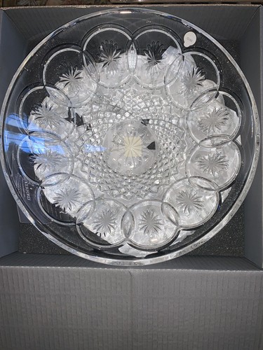Waterford Crystal Special 13” Bowl NIB Clear - Picture 6 of 8
