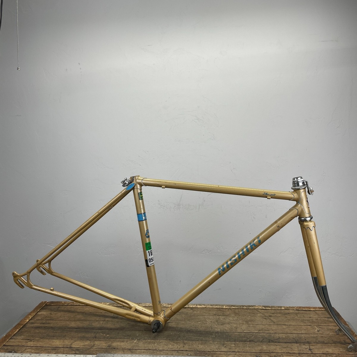 Vintage Nishiki Olympic Frame Set 49 cm Small Japan Steel 126 