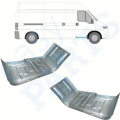 FIAT DUCATO P BOXER C RELAY 1994-2006 Tôle de Réparation d'entrée / Paire - Photo 1/2
