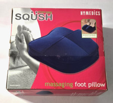 Homedics Squish Massaging Foot Pillow Soothing Vibration Therapy SQM-F2 NEW