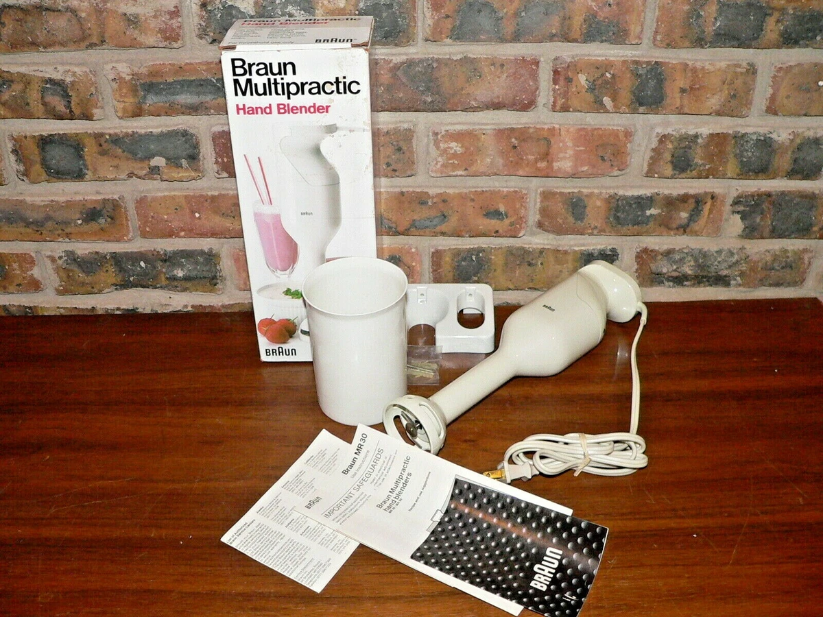 Braun MR30 Multipractic Hand Blender with Original Box & Instructions