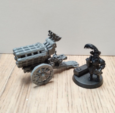 Warhammer Fantasy Imperium Höllenfeuer Salvenkanone / Helblaster Volley Gun