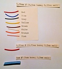 Silicone rubber sleeving flexible tube sleeve insulation wire vintage