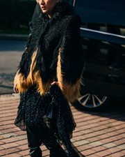 Gucci Shearling Cape - Bnwt 42it