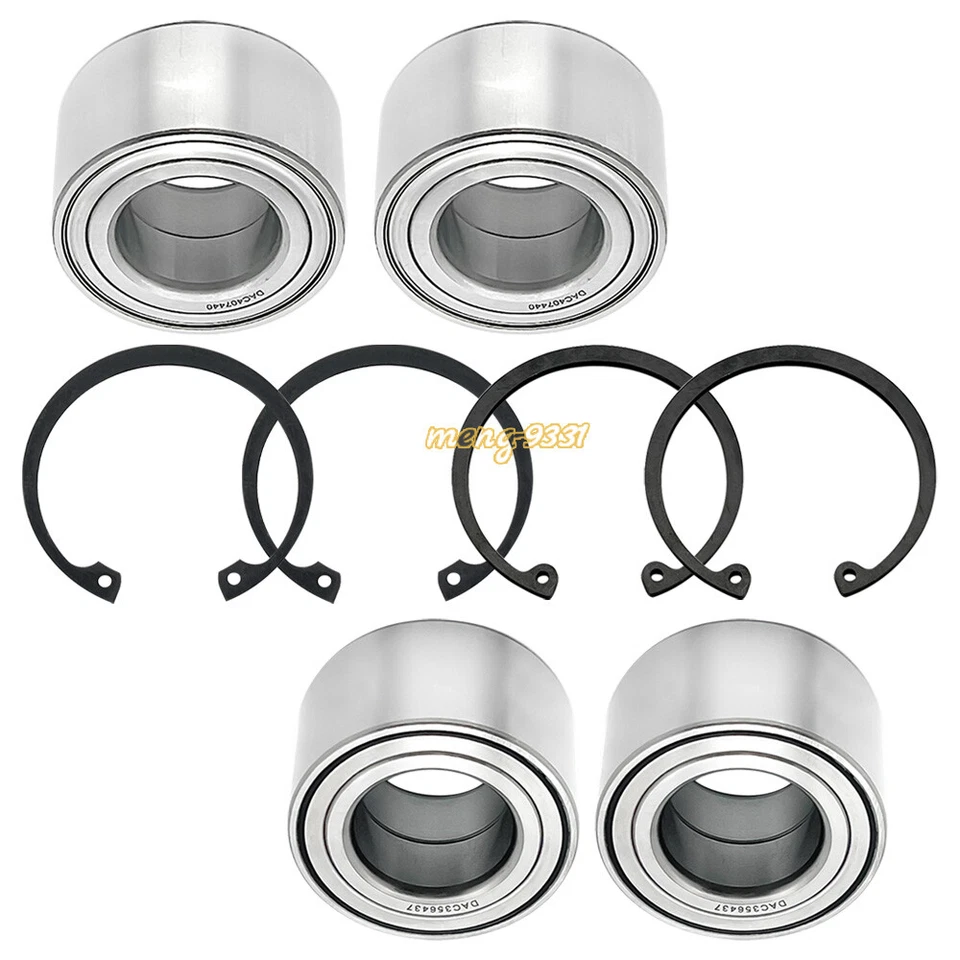 4 x Front & Rear Wheel Bearings kit for Polaris Ranger 400 425 500 570 700 800 - Image 3 of 4