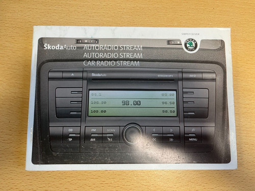 SKODA RADIO STREAM 2004-2009 BEDIENUNGSANLEITUNG **PORTOFREI**