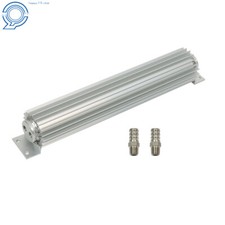 Sliver 15 Dual Pass Aluminum Finned Transmission Oil Cooler Universal Sliver 15 Dual Pass Aluminum Finned Transmission Oil Cooler Universal