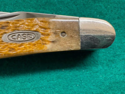 RARE CASE XX ROMAN NUMERAL SFO LIMITED HCB 6447, HONEYCOMB BONE