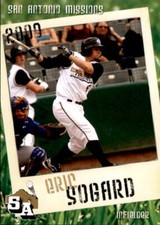 2009 San Antonio Missions Grandstand #18 Eric Sogard Phoenix Arizona AZ Card