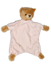WIE NEU * Steiff Bär Teddybär Teddy Schlaf gut Schmusetuch Schnuffeltuch 239533