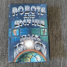 Robots and Empire by Isaac Asimov Book Club Edition Doubleday Hardcover