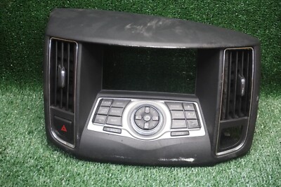 2011 2012 2013 NISSAN MAXIMA AUDIO PANEL Radio BEZEL OEM 9N00A210450