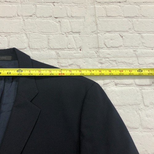 Hugo Boss Men Blazer Jacket Sport Coat Size 44L 44 Long Wool Blend M057 -1 - Picture 7 of 19