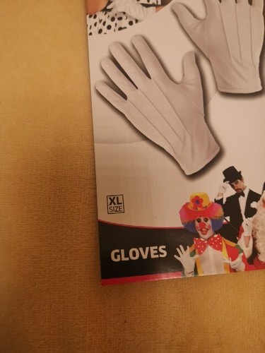 Weisse Damenhandschuhe Für Karneval Unbenutuzt - Bild 4 von 4