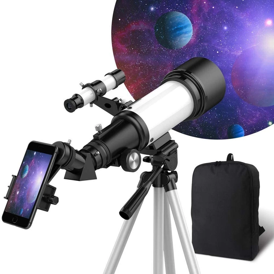 OYS Telescope Telescopes for Adults 70mm Aperture 400mm AZ Mount Telescope . - Image 2 of 3