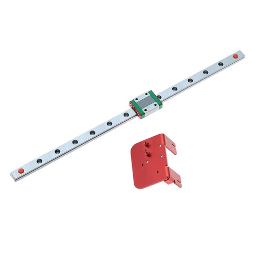 X-axis MGN12C Linear Rail Guide Kit with Fix Plate Mount Bracket for 3D A7S0 - Afbeelding 6 van 7