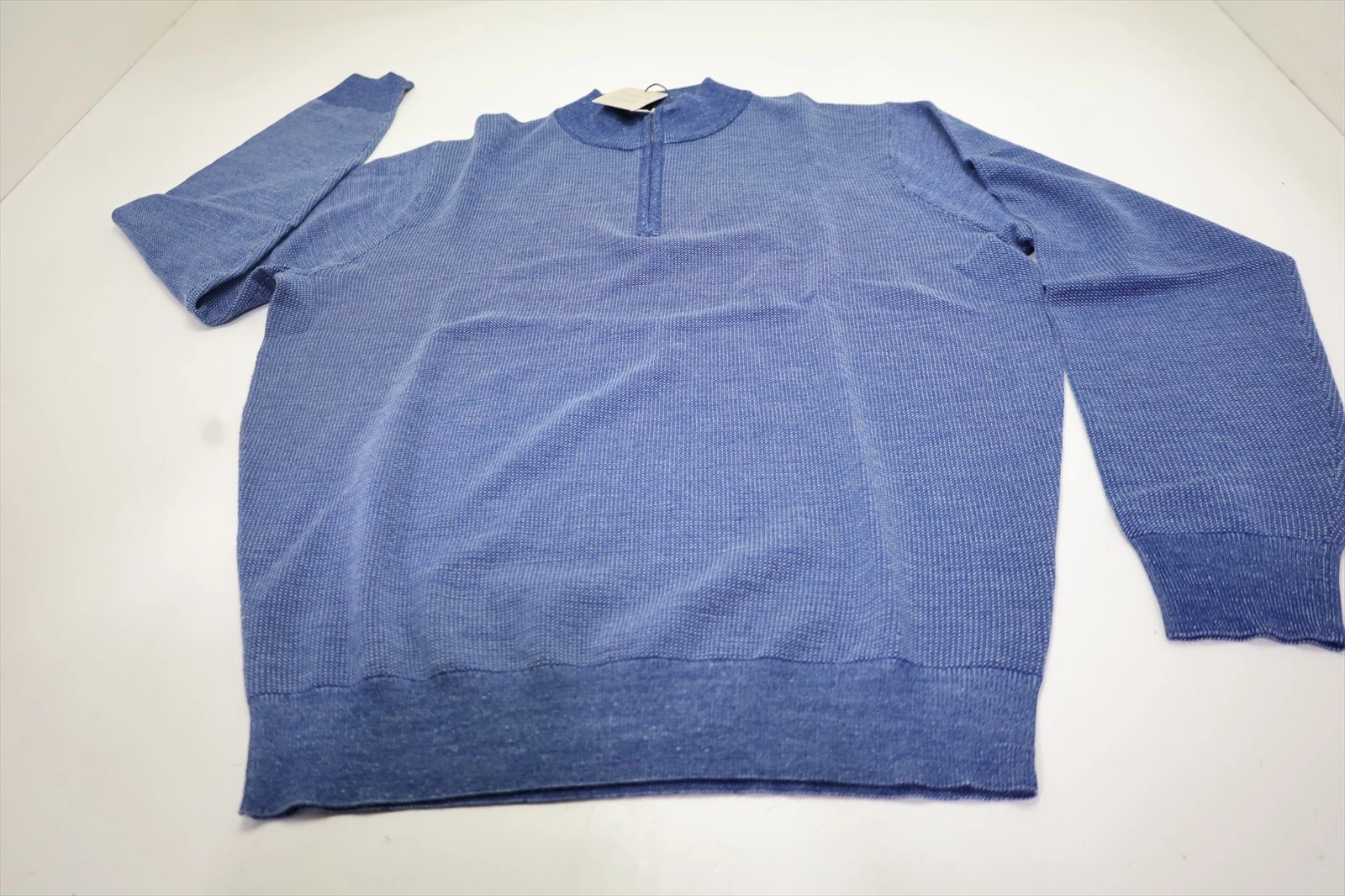 Peter Millar Breaker Birdseye Merino Wool Sweater Mens Medium 1035B 01251970