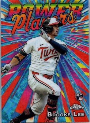 2025 Topps Chrome - Power Players Brooks Lee #PP-23 (RC)