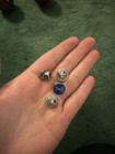 Vintage Yale University “300” Pins – Set of 4 – Blue Enamel Lapel Pins