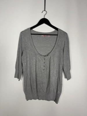 TED BAKER Pullover - Größe 3 - UK12 - Grau - Top Zustand - Damen