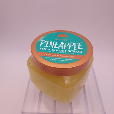 Tree Hut Hydrating Pineapple Shea Sugar Scrub 18oz MISSING LABELS