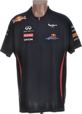 FORMULA 1 RED BULL RACING 2011/2012 POLO SHIRT RB F1 SIZE XXL VETTEL WEBBER ERA