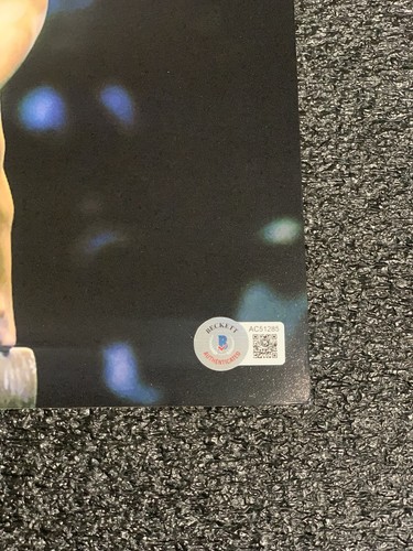 FOTO FIRMATA SHANNON MILLER 8X10 GINNASTA OLIMPICA USA GOLD BECKETT BAS PSA JSA - Foto 3 di 3