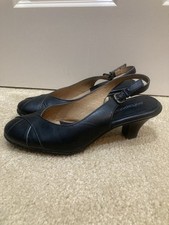 Soft Spots Slingback Pump 724301 Round Toe Shoes 9W