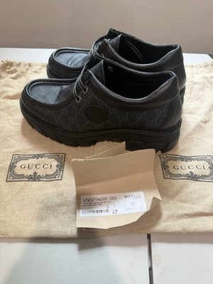 Gucci GG Supreme Quebec Boots Men's Size 11US/44-45EU - Black/Nero