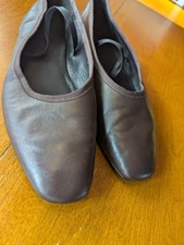 Vince Vivian Mary Jane Flat - Women's Size 9 Dark Brown Leather Flats