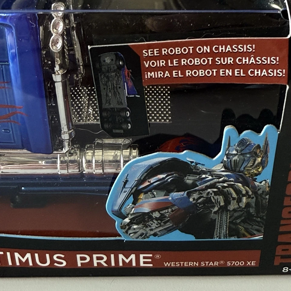 Transformers Optimus Prime Western Star 5700XE 1:24 Diecast Last Knight 2018 - Image 3 of 4