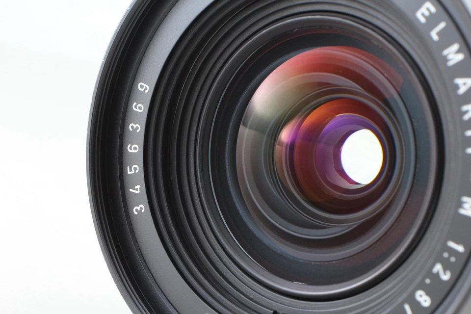 🎦【 Opt COMO NUEVO】Lente Leica Leitz Elmarit M 21 mm f/2,8 E60 Canadá con capucha de JAPÓN Foto 4 de 4