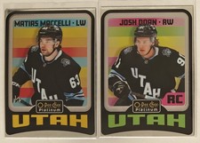 2024/25 OPC Platinum Utah HC (Mammoth) Retro LOT - LOT OF 2