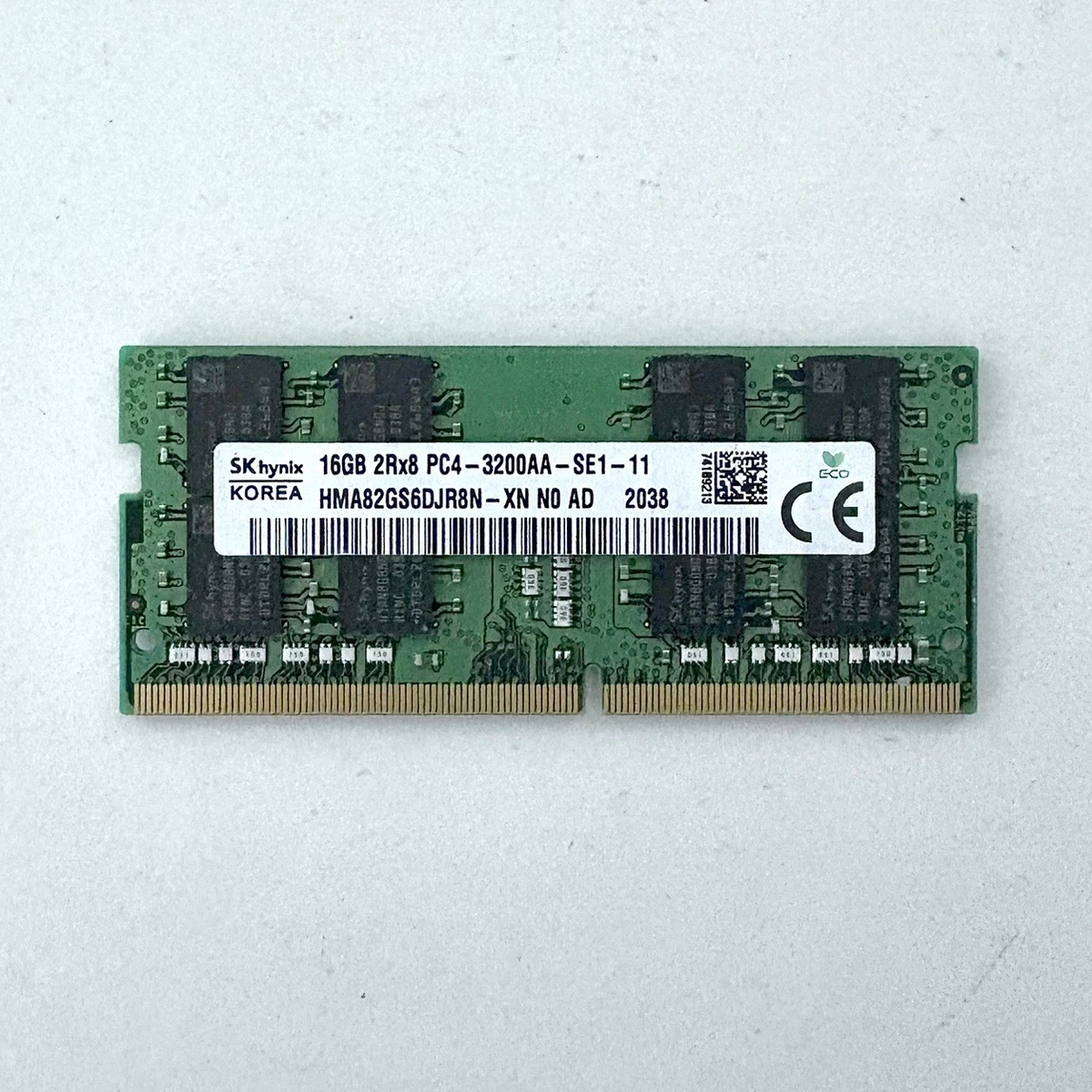 PC4-25600 (DDR4-3200) Bus Speed 16 GB Capacity per Module DDR4