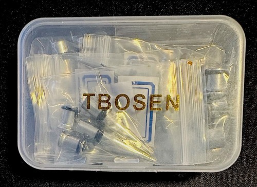 Variety Pack Of (9) Ear Plug Stretching Guages By Tbosen (New In Box)