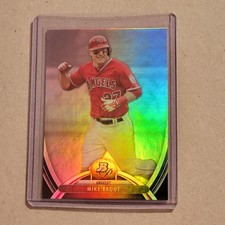 2013 Bowman Platinum Mike Trout #2 Angels