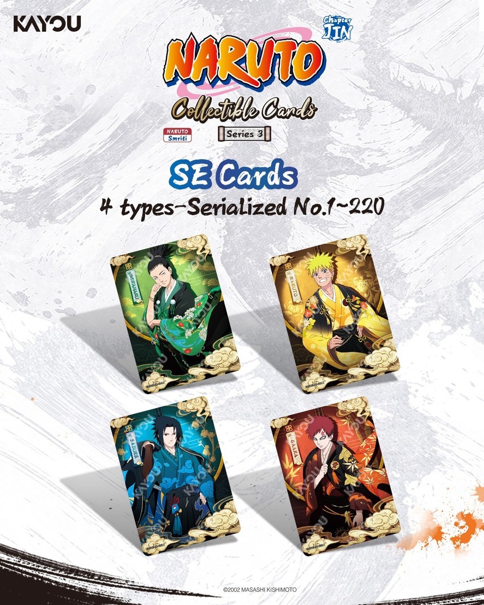 Naruto Kayou Series 3 Chapter Jin English Sealed Box (12 Packs) w