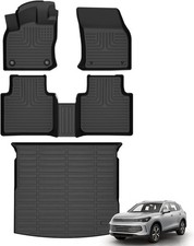 Floor Mats Cargo Liner for Volkswagen Tiguan 2018-2024 All Weather Automotive