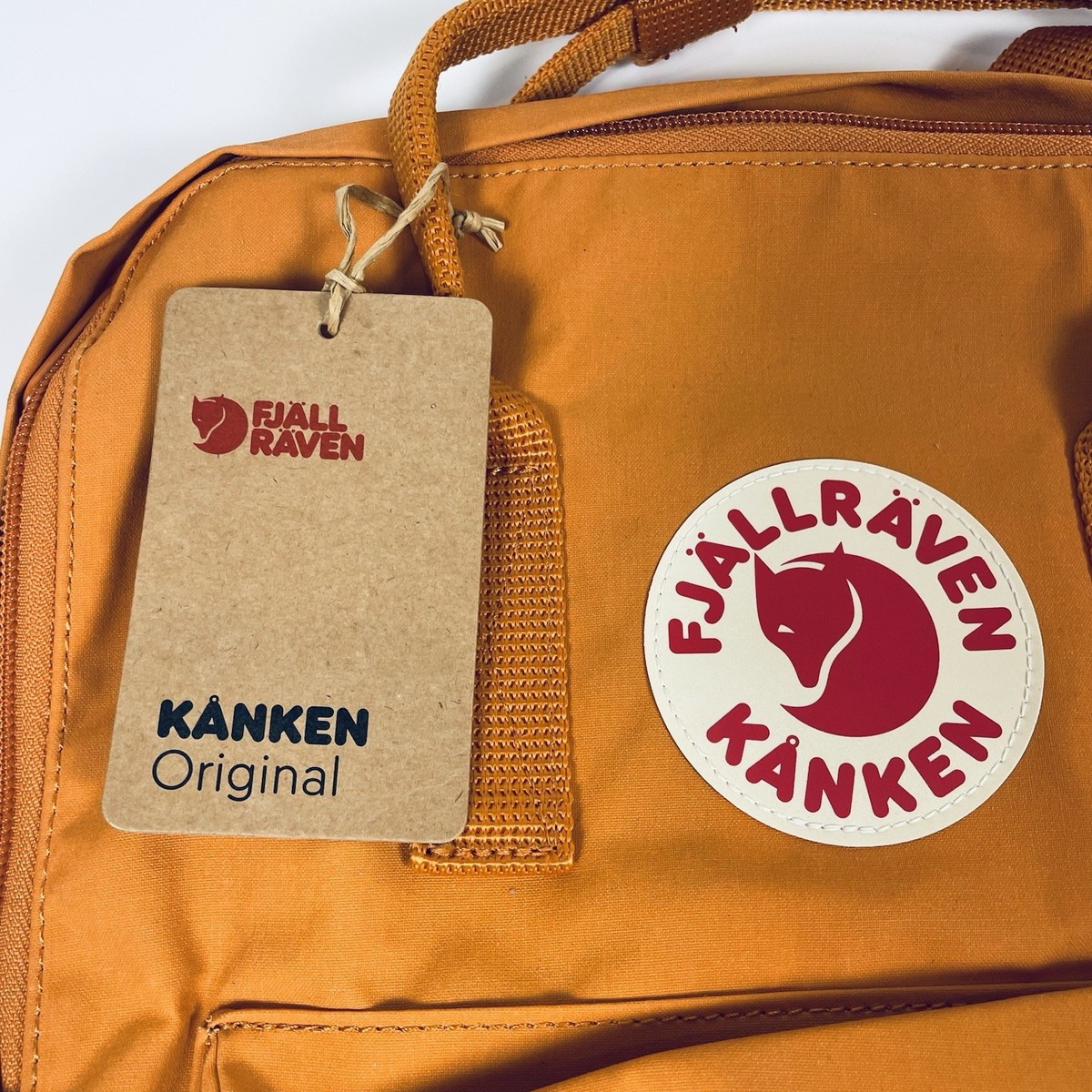 FJALLRAVEN KÅNKEN NWT Unisex Everyday Outdoor Classic Backpack Spicy Orange Fjallraven Kanken Classic Backpack - Spicy Orange - New | eBay main image 2
