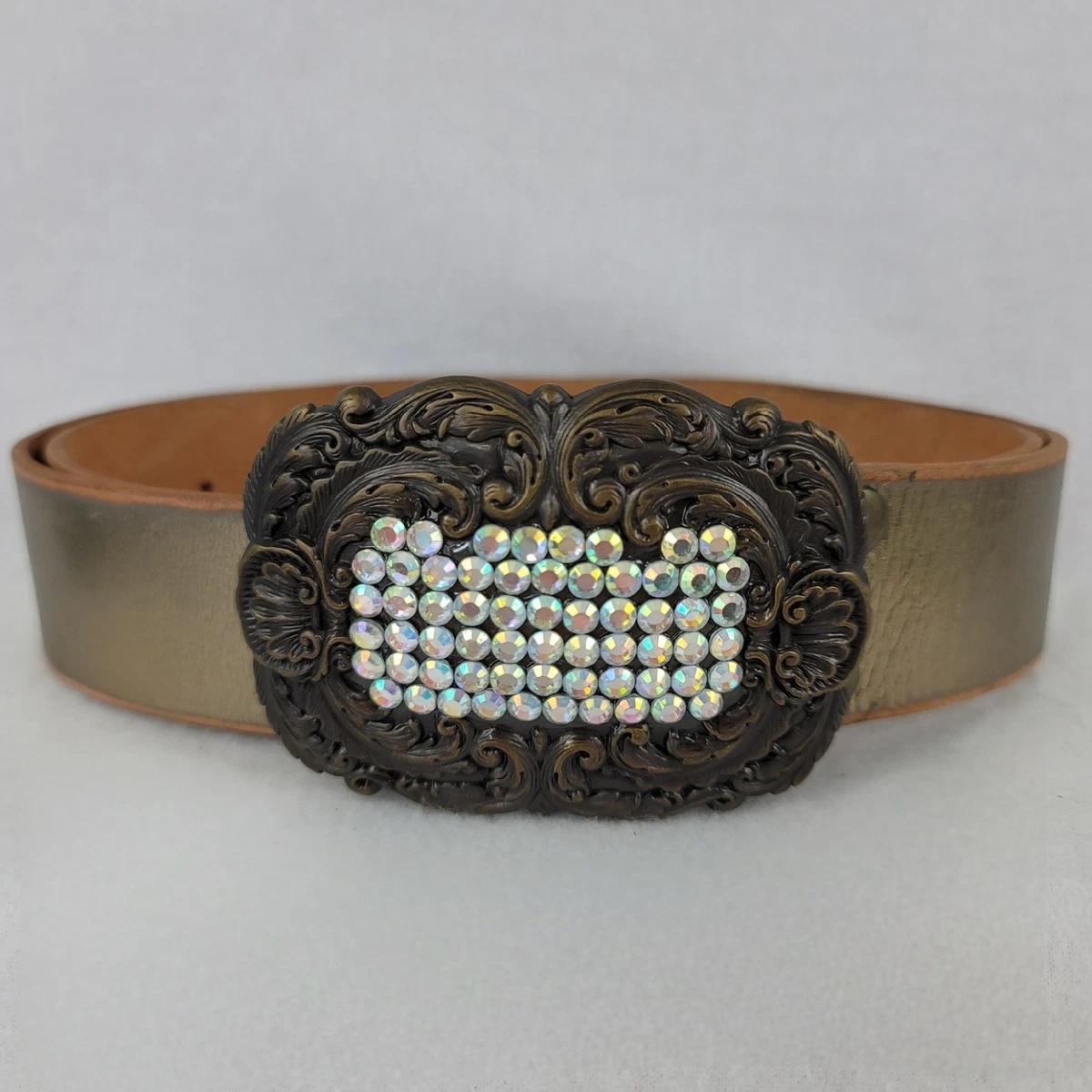 Fossil Rhinestone Belts for Women for sale | eBay display picture 2