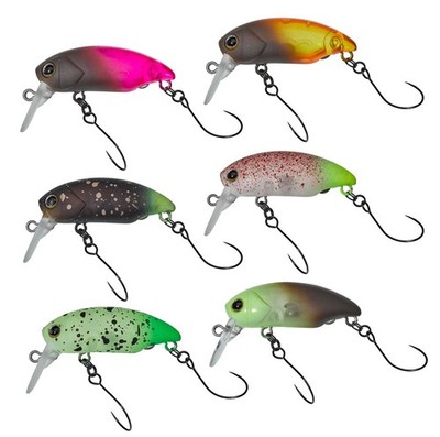 (13,90 /1Stk) Illex Deka Mitts Dry R 3,3cm 2,3g - Wobbler für Barsch und Forelle