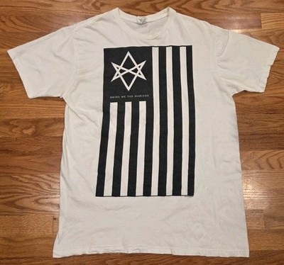 Bring Me the Horizon Antivist Shirt 2013 XL Used White Metalcore Oli Sykes RCA