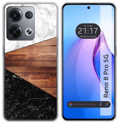 Coque Hybride Armure Métal Aluminium Pour OPPO Reno 8 / 8 Pro - HFICY, Neuve Avec Protections écran