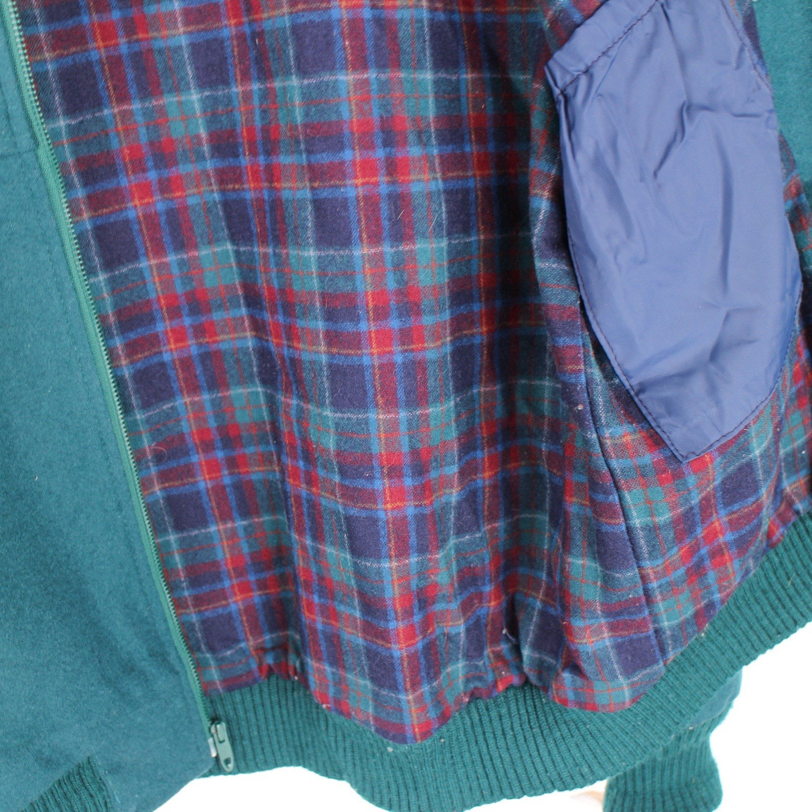 Vintage Pendleton Wool Jacket Plaid Lined Mens Sm… - image 4