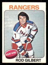 1975-76 O-Pee-Chee #225 Rod Gilbert