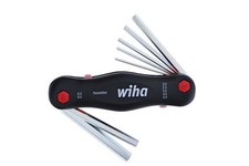 Wiha 35195 7 Piece PocketStar Fold-Out Hex Key Set - Metric